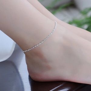 Sterling Silver Dainty Anklet